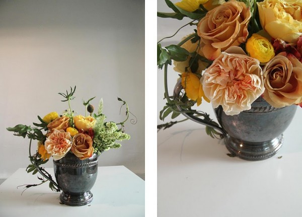 I am so excited to share today some wonderful rustic wedding flowers and the