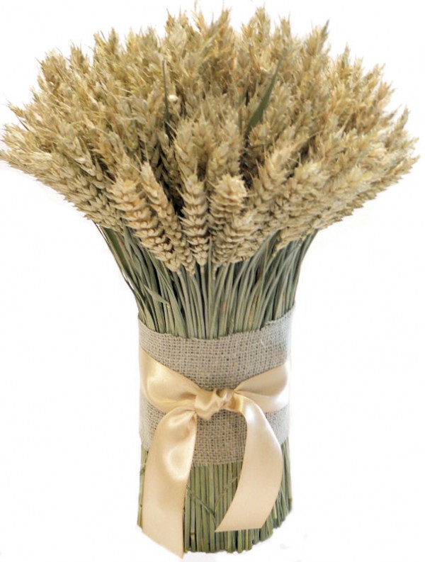 Wheat Centerpiece Ideas For A Country Wedding