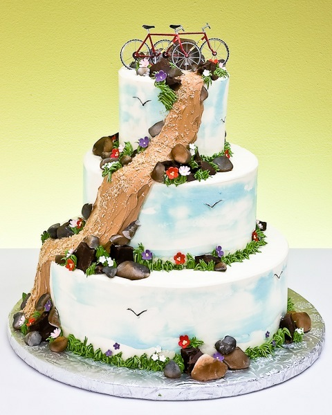 Did you have a rustic or country wedding send me pics of your wedding cake