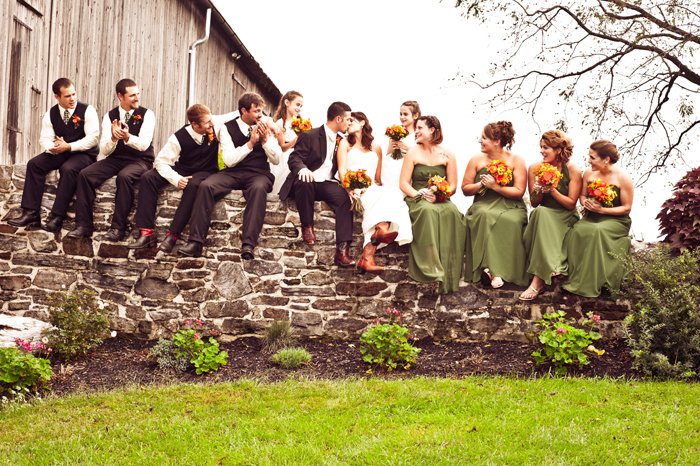Country Western Style Pennsylvania Real Wedding Rustic Wedding Chic