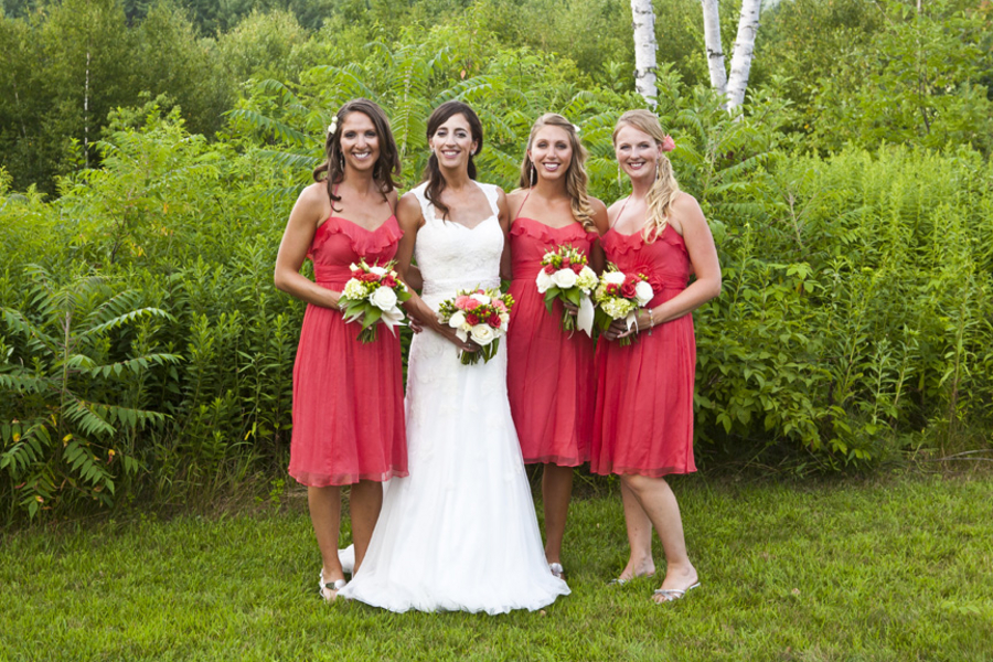 Rustic Garden Wedding In Plymouth New Hampshire At the Common Man Inn 